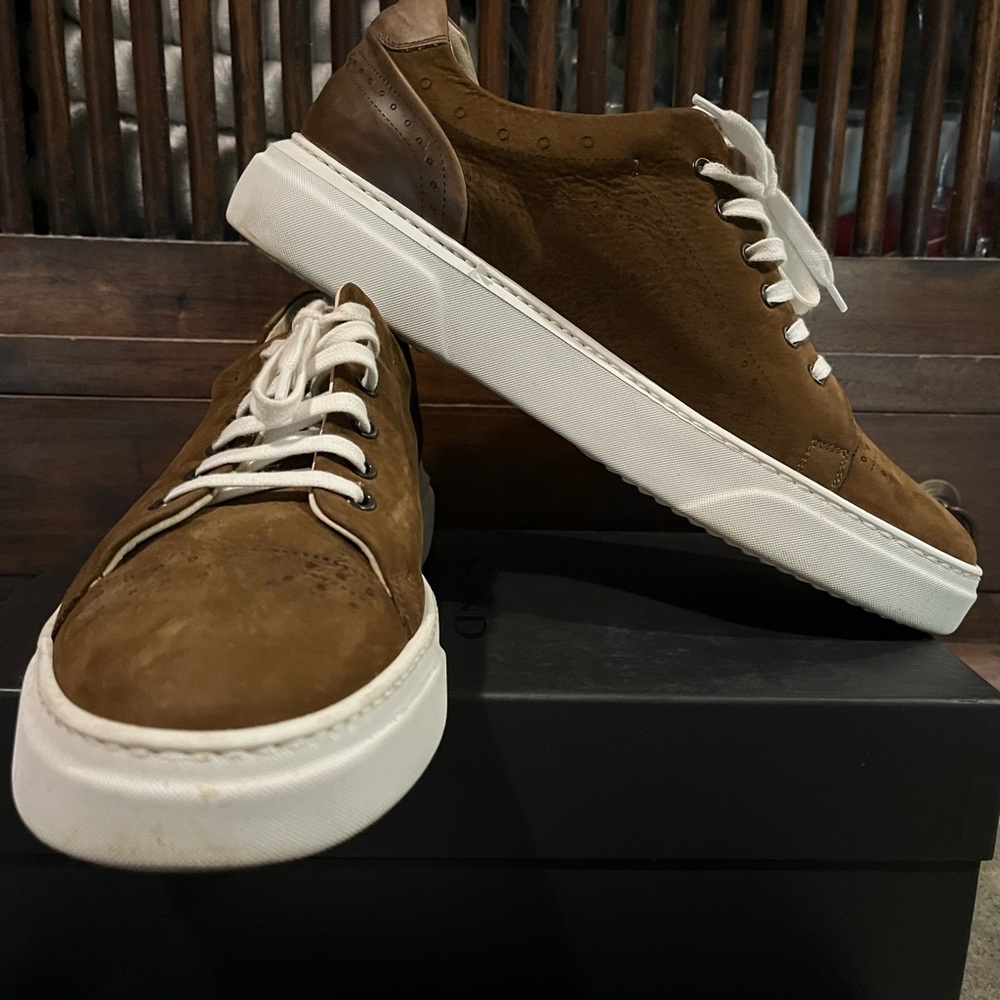 SAND Copenhagen Men's Suede Sneakers - size 13